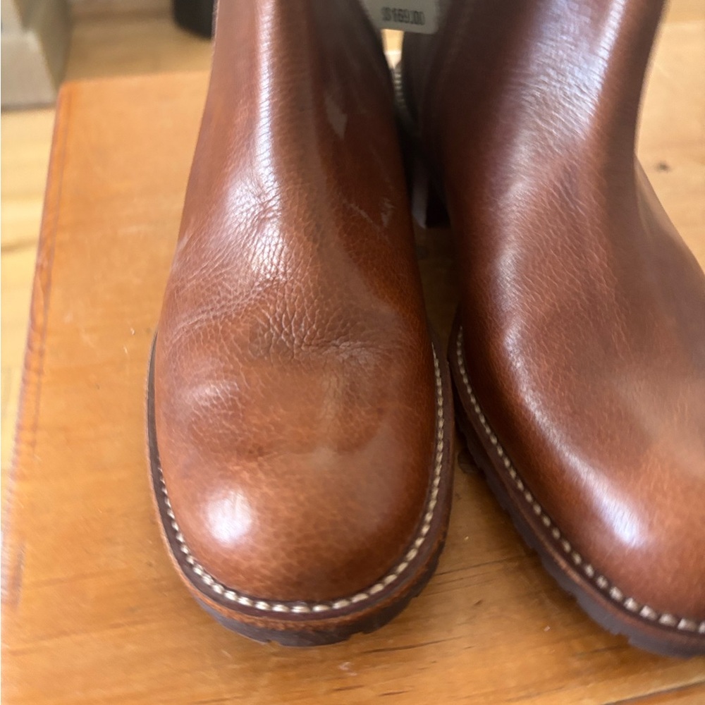 L.L. Bean Tan Leather Boots - Picture 5 of 8